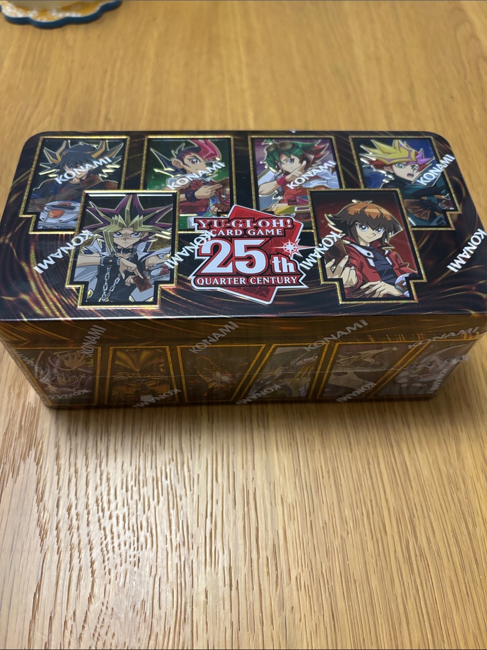 YuGiOh DUELING HEROES 25TH ANNIVERSARY TIN FACTORY SEALED